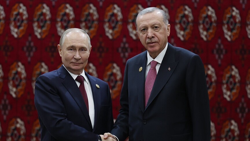Türkiye Cumhurbaşkanı Erdoğan, Rusya Devlet Başkanı Putin ile görüştü