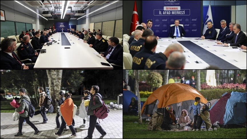 İstanbul'da 6,2 büyüklüğündeki depremin ardından 184 artçı sarsıntı kaydedildi