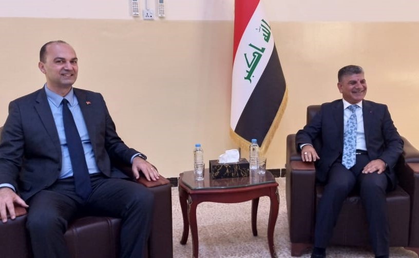 Türkiye'nin Musul Başkonsolosu Serhat Varlı, Telafer’i ziyaret etti