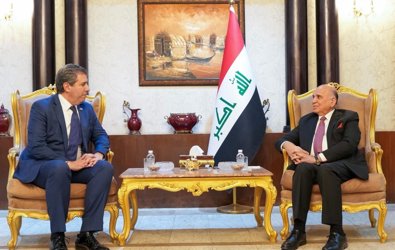 Dişleri Bakanı Fuad Hüseyin, ABD Dışişleri Bakan Yardımcısı Michael Rigas ile görüştü