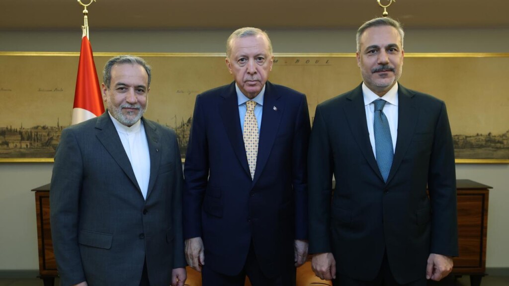 Türkiye Cumhurbaşkanı Erdoğan, Arakçi'yi kabul etti