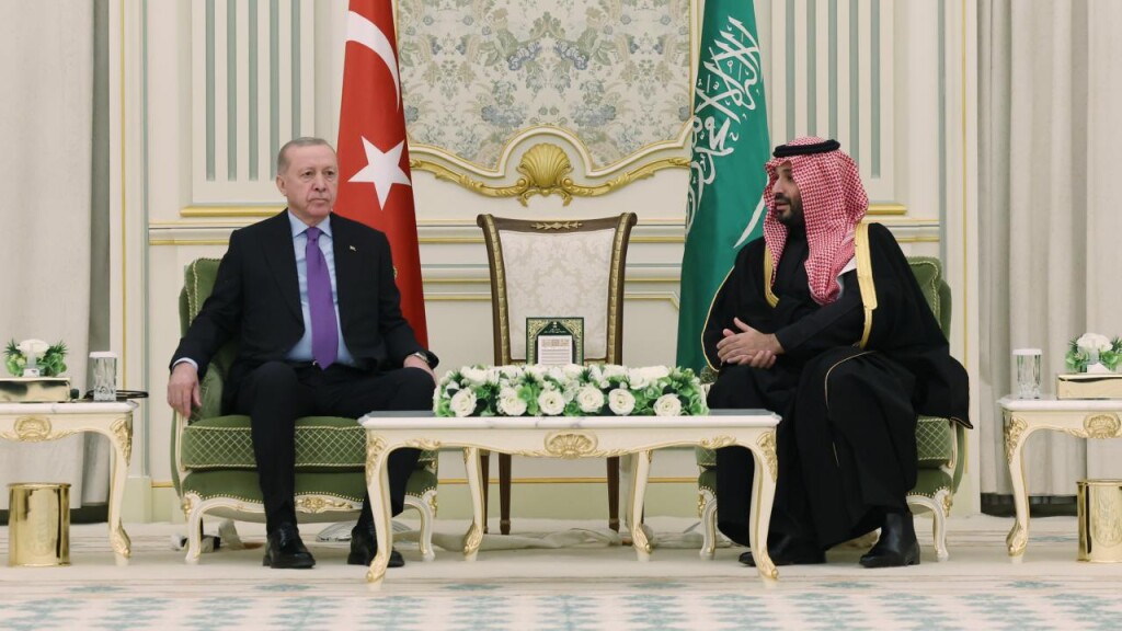 Türkiye Cumhurbaşkanı Erdoğan, Suudi Arabistan Veliaht Prensi Selman ile görüştü