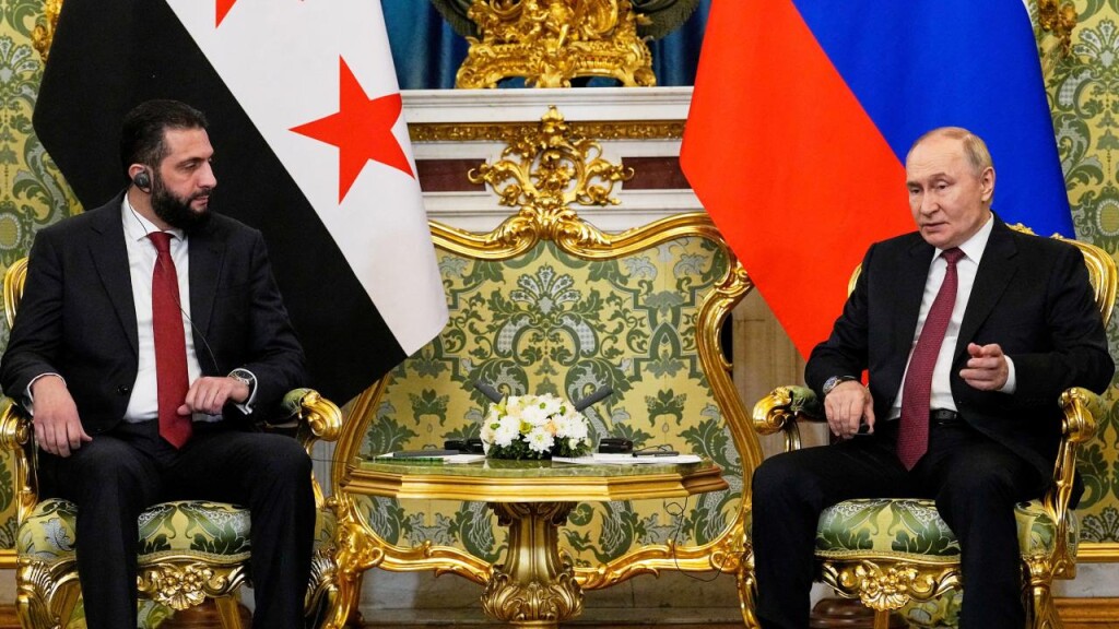 Putin-Şara ile bir araya geldi