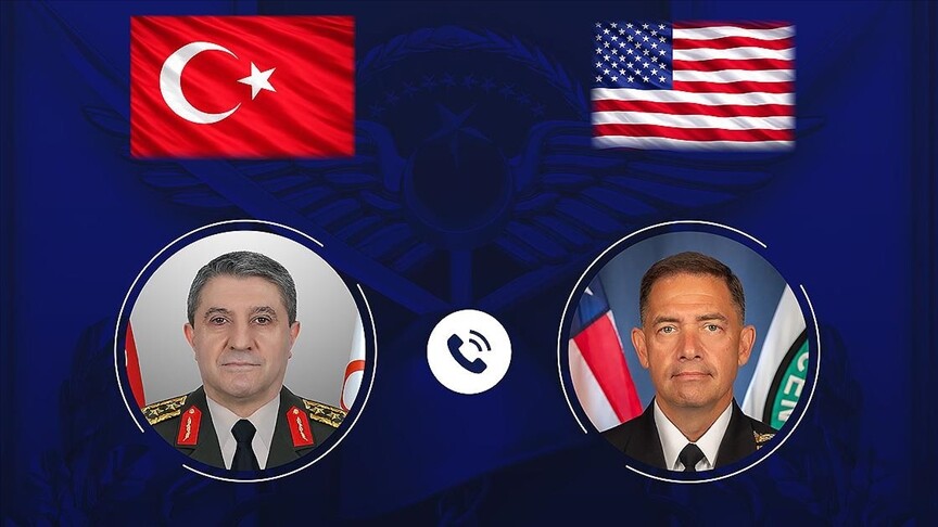 Türkiye Genelkurmay Başkanı Orgeneral Bayraktaroğlu, CENTCOM Komutanı Oramiral Brad Cooper ile telefonda görüştü