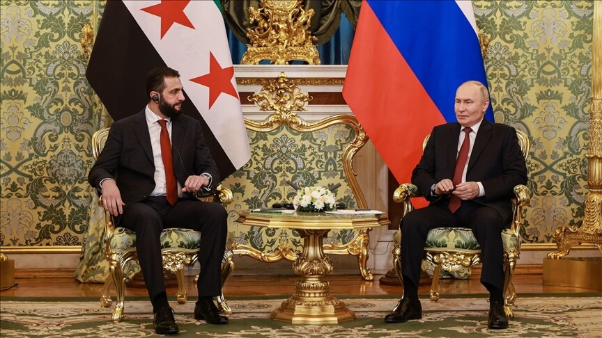 Suriye basını: Cumhurbaşkanı Şara Moskova'yı ziyaret edecek