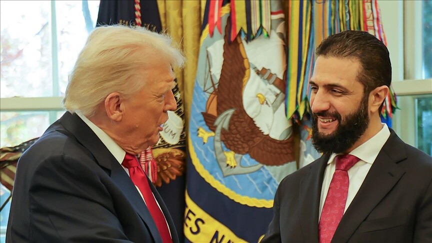 Şara ve Trump'ın telefon görüşmesinde Suriye’nin toprak bütünlüğü ve DEAŞ’la mücadelede işbirliği vurgusu