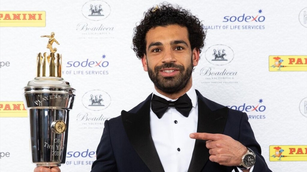 İngiltere'de yılın futbolcusu Salah oldu