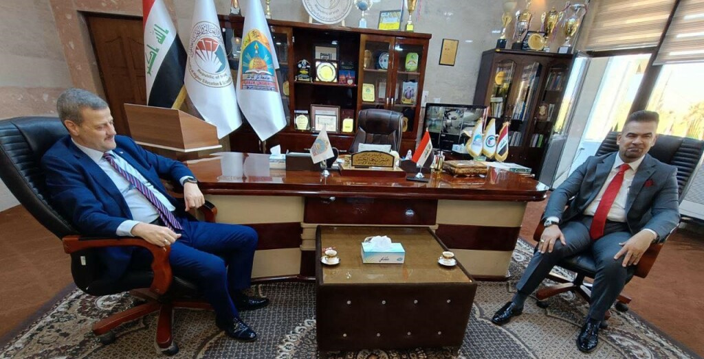 Gazi Üniversitesi'nden bir heyet Kerkük Üniversitesi'ni ziyaret etti