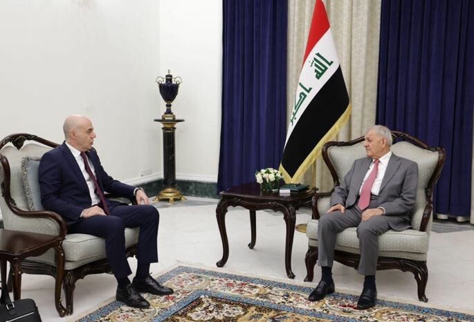 Cumhurbaşkanı Reşit, Büyükelçi Güney ile bir araya geldi