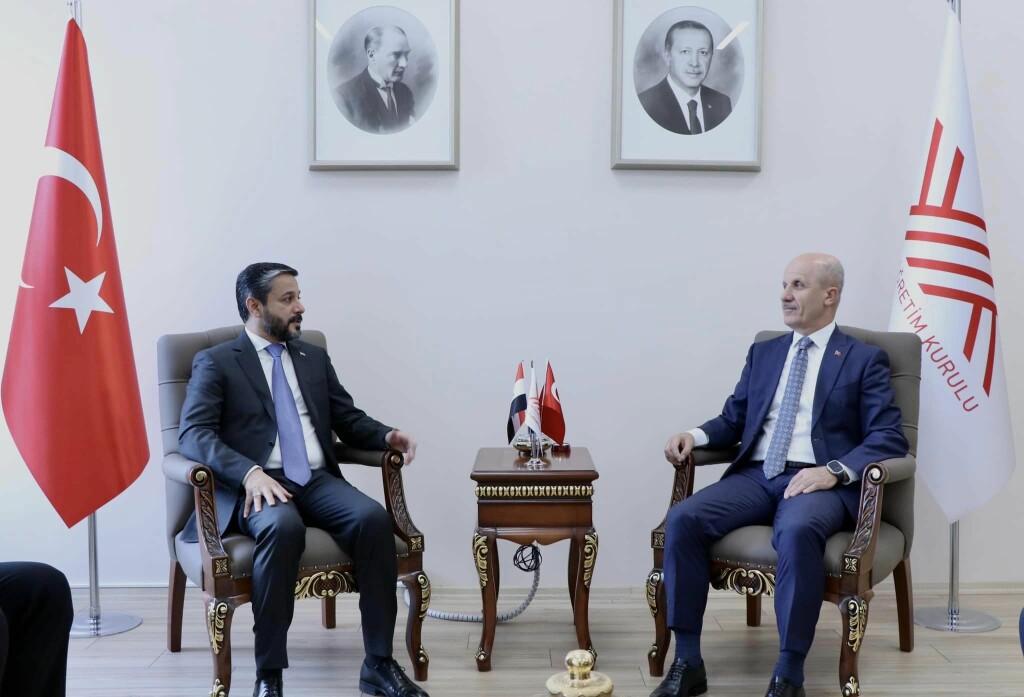Irak Yükseköğretim ve Bilimsel Araştırmalar Bakanı, YÖK Başkanı ile bir araya geldi