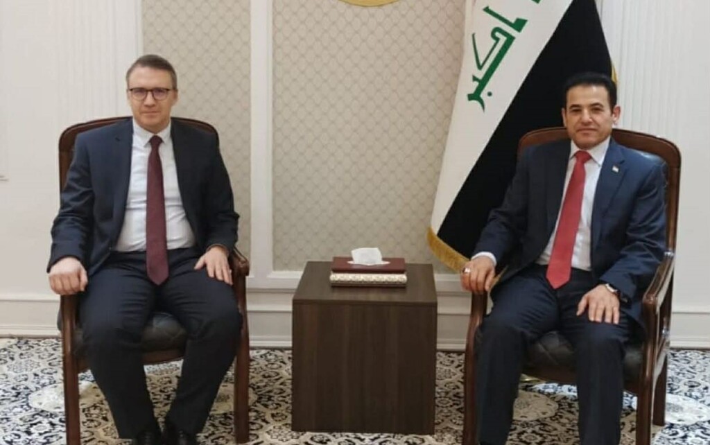 Türkiye’nin Bağdat Büyükelçisi Anıl Bora İnan, Ulusal Güvenlik Danışmanı ile bir araya geldi
