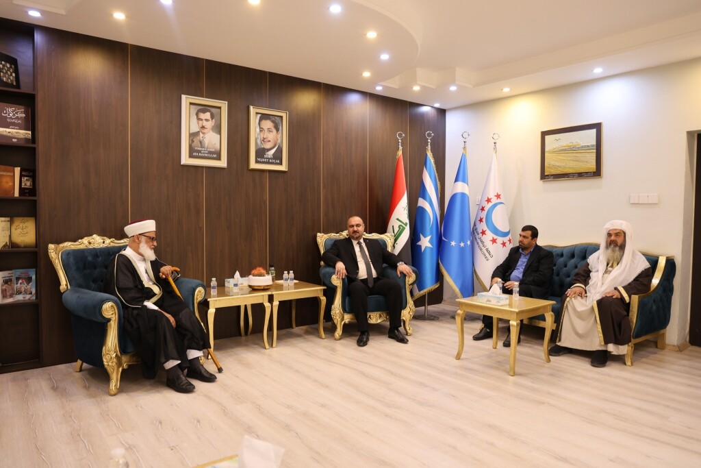 Fatih Türkmen Alimler Derneği'nden ITC Genel Başkanı Ağa'ya ziyaret