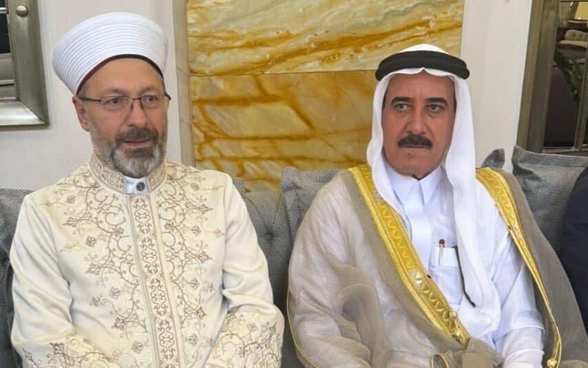 Sünni Vakfı Başkanı Hazreci, Türkiye Diyanet İşleri Bakanı ile bir araya geldi