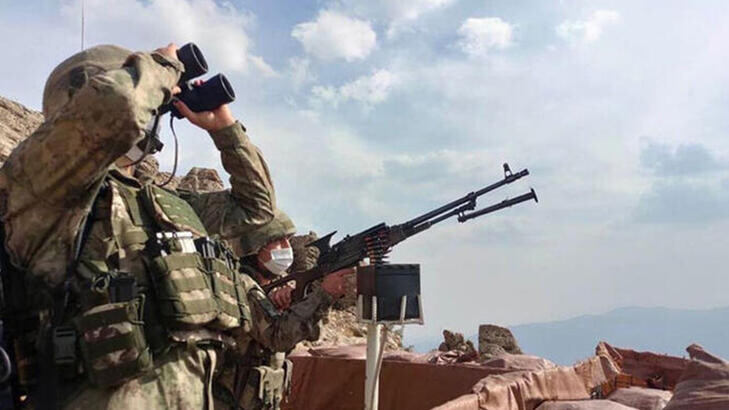 Taciz ateşi açan 6 PKK/YPG'li terörist etkisiz hale getirildi