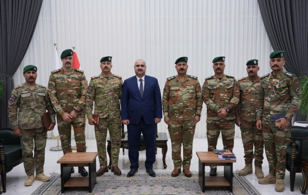 Vali Ağa, Tuğgeneral Semir Nime'yi kabul etti