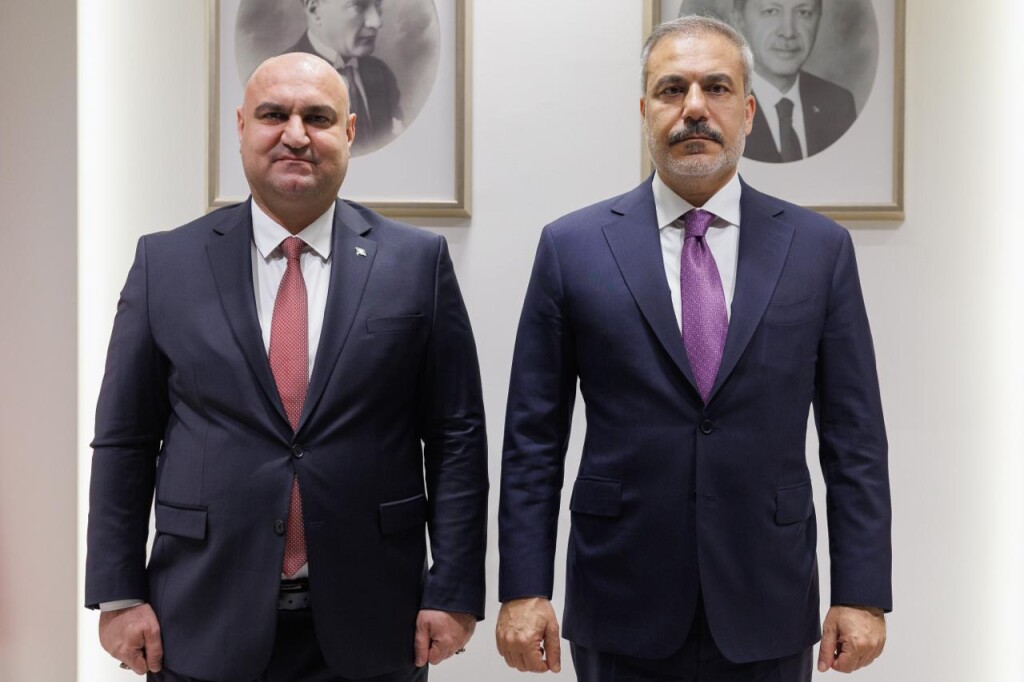 Türkiye Dışişleri Bakanı Fidan, ITC Genel Başkanı Ağa'yı kabul etti