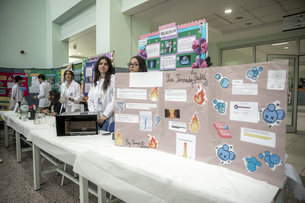 Erbil Uluslararası Maarif Okulunda bilim fuarı düzenlendi