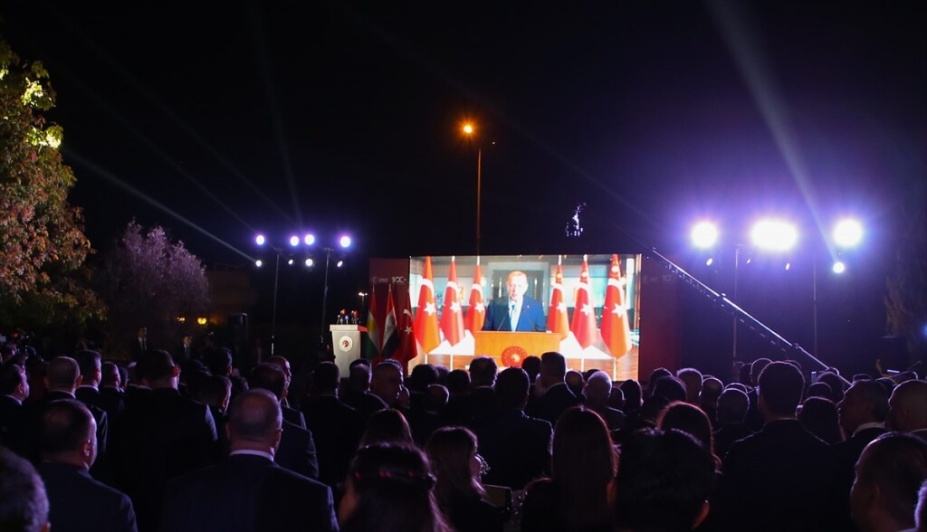 Erbil’de, Türkiye Cumhuriyeti'nin 100. yılı dolayısıyla resepsiyon verildi