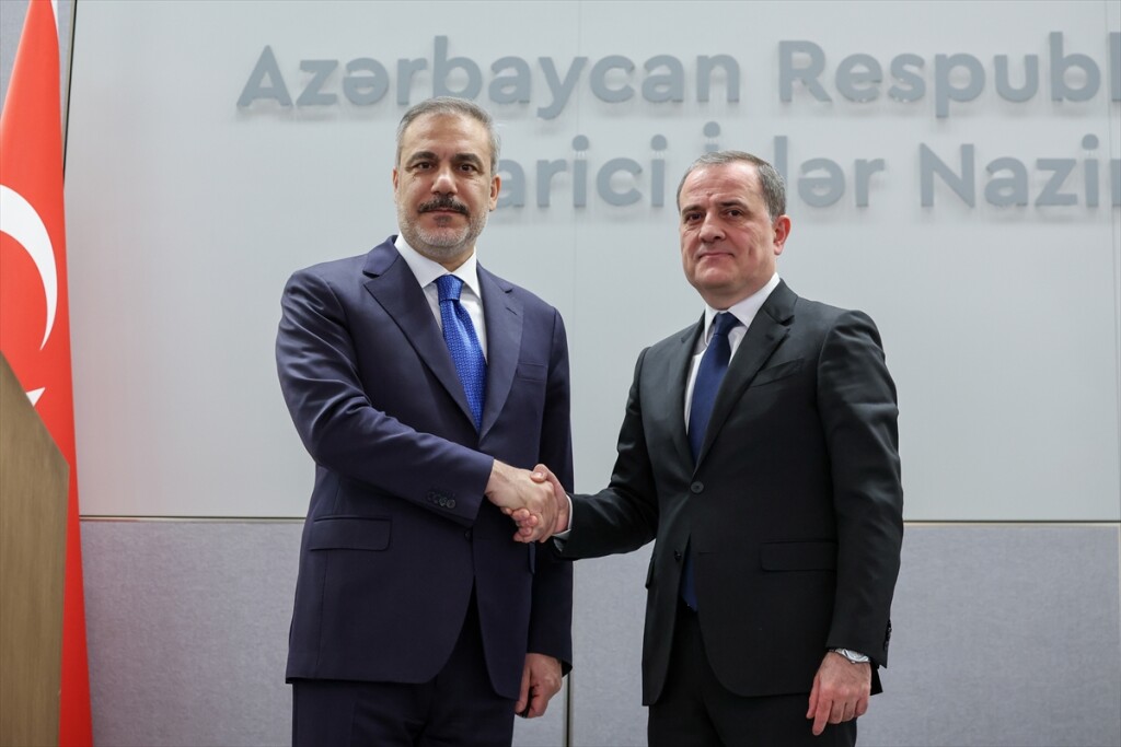 Türkiye Dışişleri Bakanı Fidan, Azerbaycan Dışişleri Bakanı Bayramov ile ortak basın toplantısında konuştu