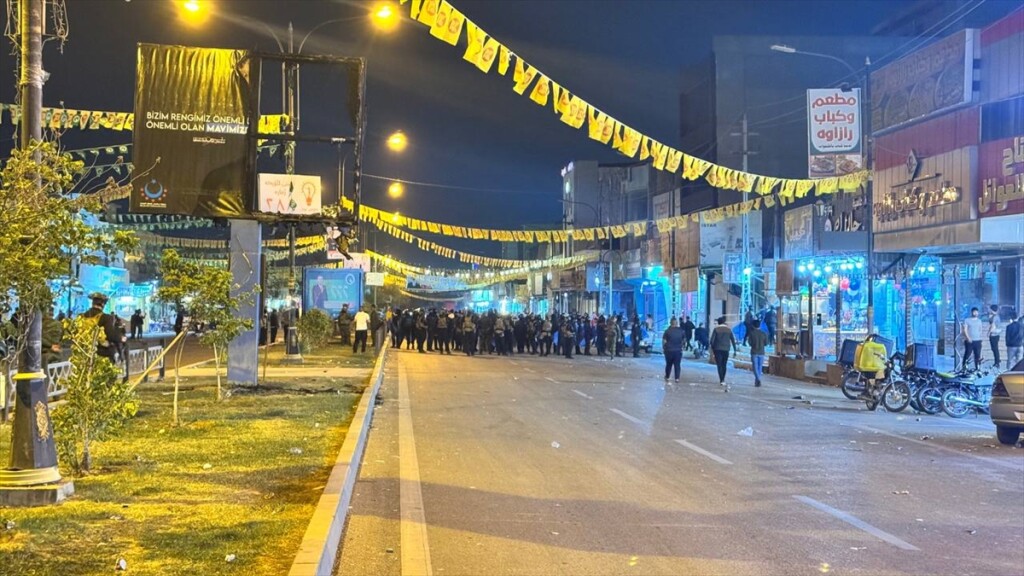 Kerkük'te ITC Başkanı Mehmet Seman Ağa'nın posterine saldırı