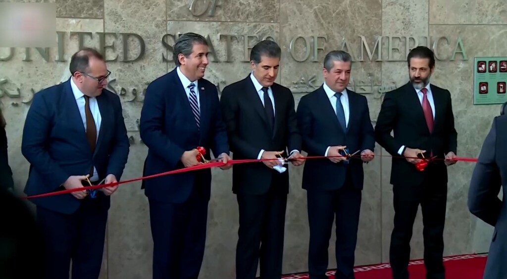 ABD Erbil’de dünyanın en büyük konsolosluğunu açtı