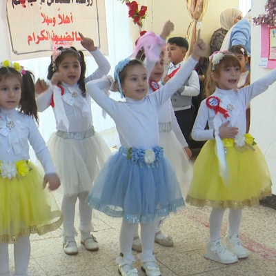 Tuzhurmatu'da yıllık anaokulu resim ve sanat sergisi düzenlendi