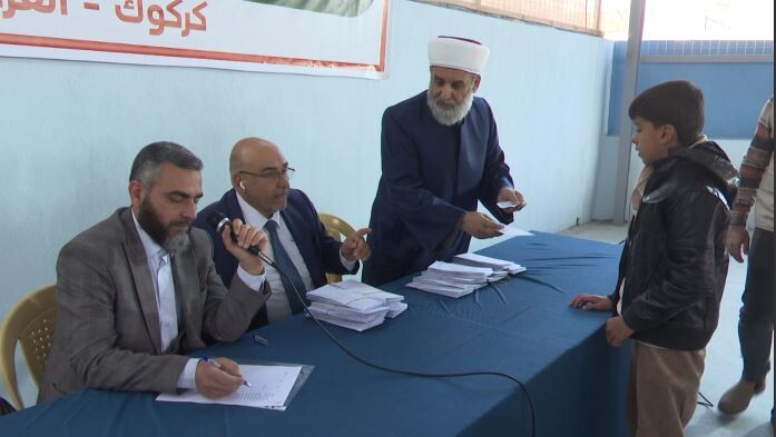 Kerkük’te 400 geliri düşük aileye maddi destek dağıtıldı