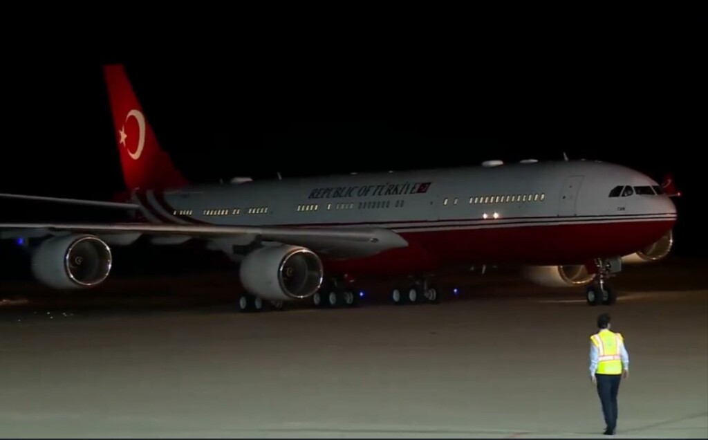 SON DAKİKA: Cumhurbaşkanı Recep Tayyip Erdoğan, Erbil’e ulaştı