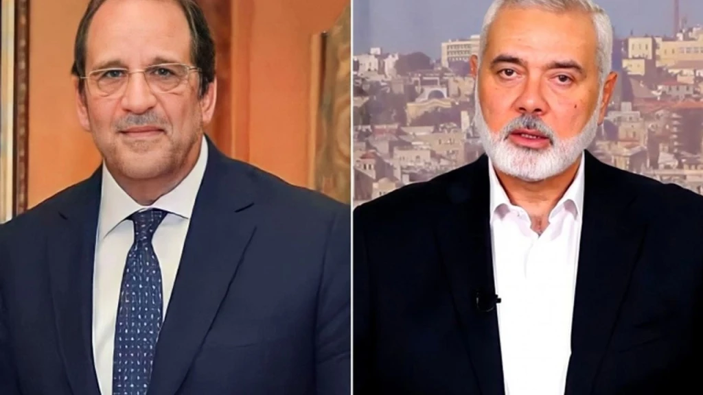 Heniyye, Mısır İstihbarat Başkanı ile