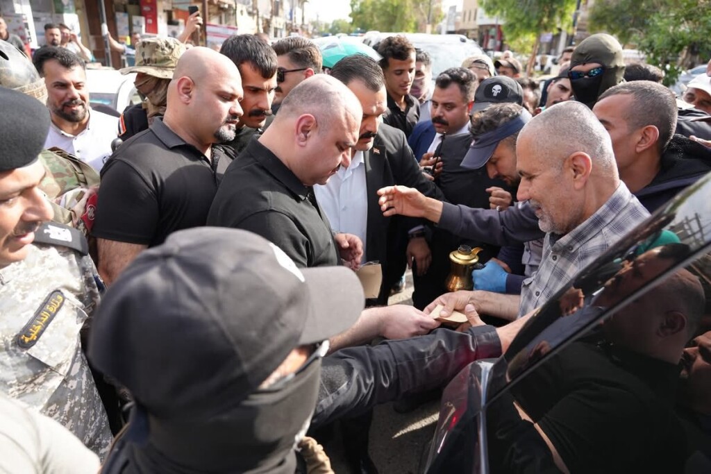 Kerkük Valisi'nden sahada yoğun mesai