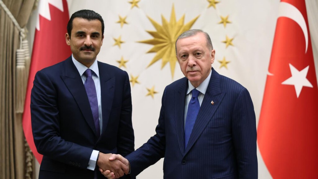 Türkiye Cumhurbaşkanı Erdoğan, Katar Emiri Al Sani ile görüştü
