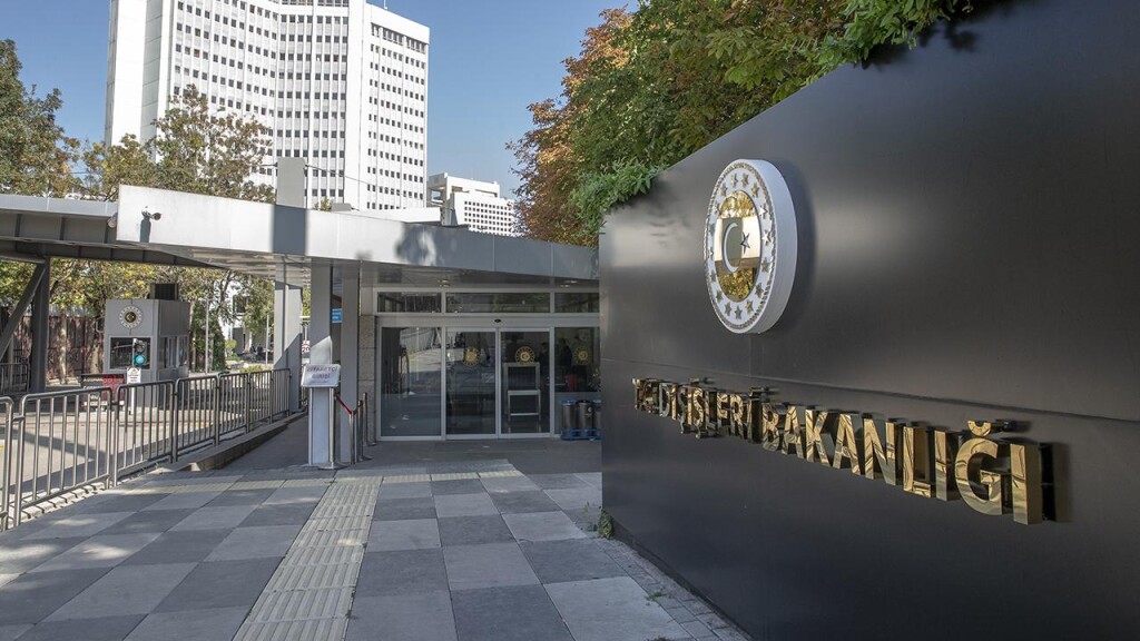 Türkiye Dışişleri Bakanlığı: Gazze'ye kara harekatı, soykırımın yeni aşaması