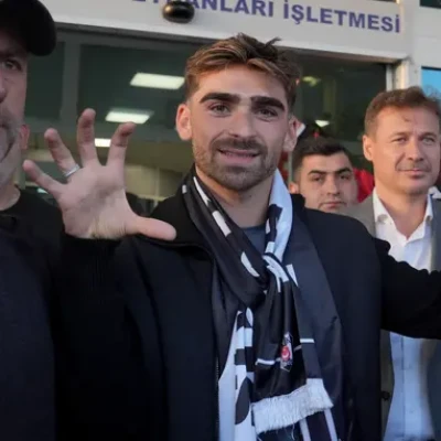 Portekizli futbolcu Jota Silva Beşiktaş için İstanbul'a geldi