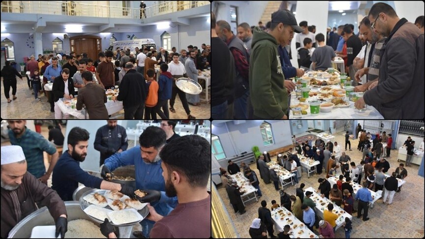 Osmanlı mirası toplu iftar geleneği Kerkük'te yaşatılmaya devam ediyor
