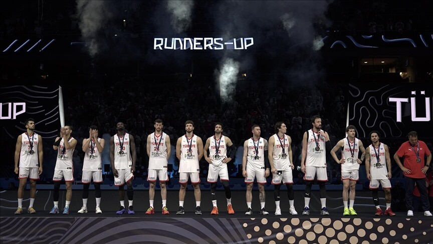 Türkiye A Milli Basketbol Takımı, Avrupa ikincisi oldu