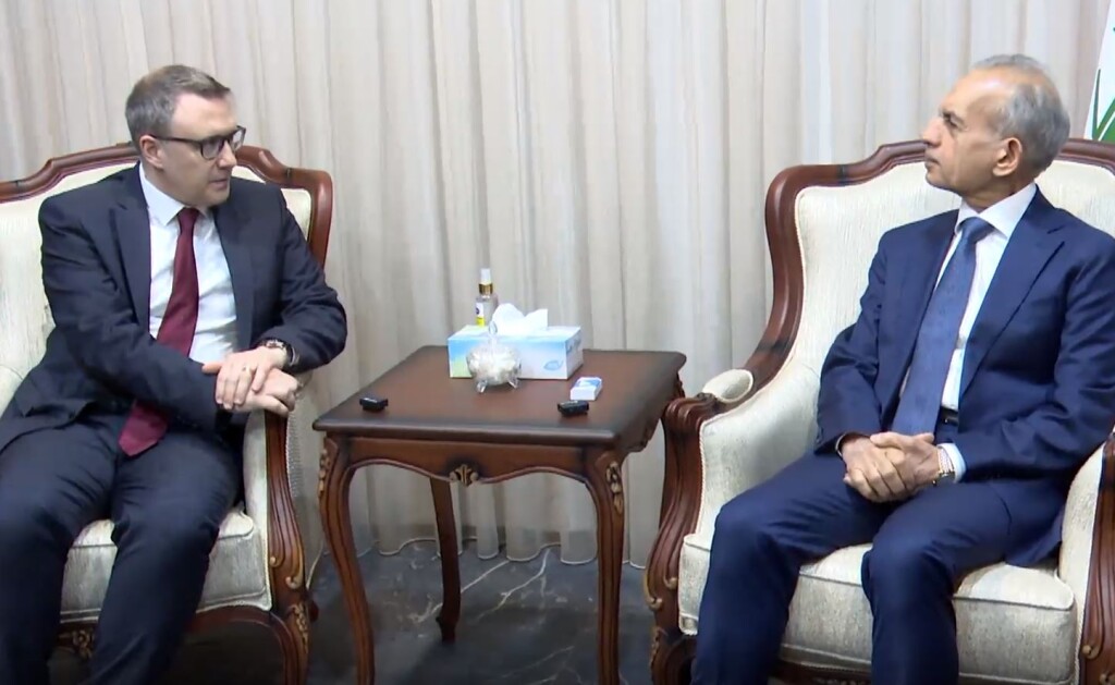 Büyükelçi İnan'dan Kerkük Stratejik Araştırmalar Merkezi ile Maarif Okulu'na ziyaret