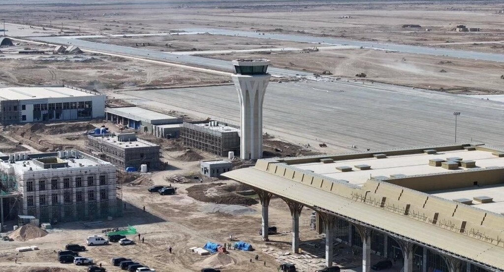 Nasiriye Havalimanı projesi hızla ilerliyor: 750 bin yolcu kapasiteli tesis yolda
