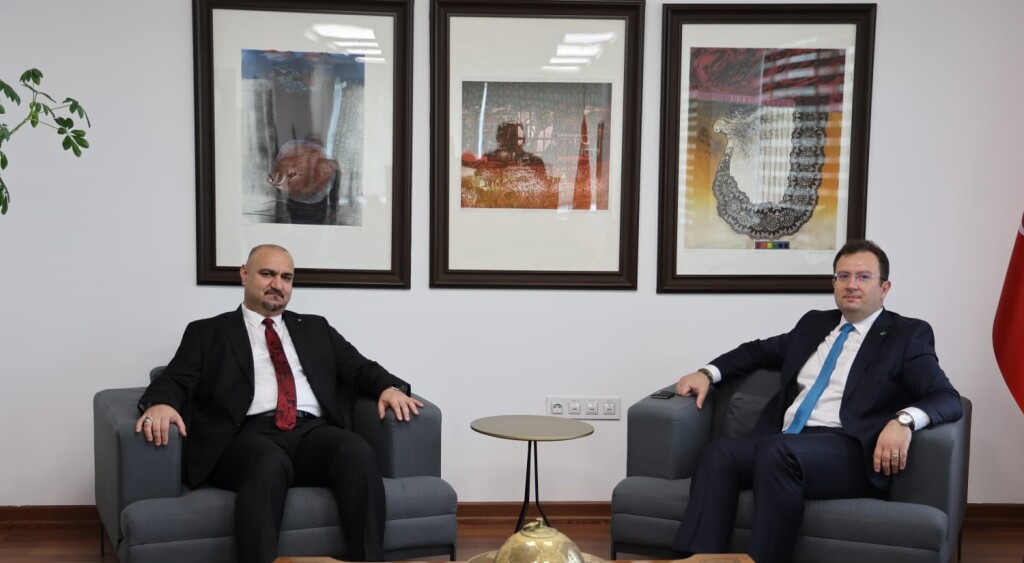 ITC Genel Başkanı, Başkonsolos Topçu ile Erbil'de bir araya geldi