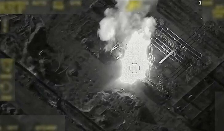 MİT, Suriye'de terör örgütü PKK/YPG'ye ait 23 hedefi imha etti