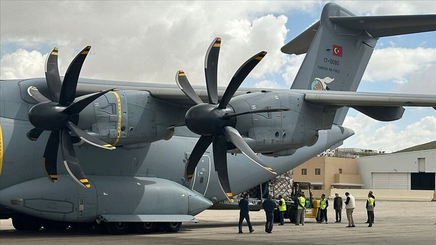 Türkiye'den Gazze'ye sağlık malzemesi desteği