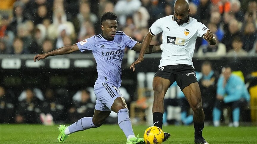 La Liga'da lider Real Madrid, Valencia deplasmanında puan kaybetti