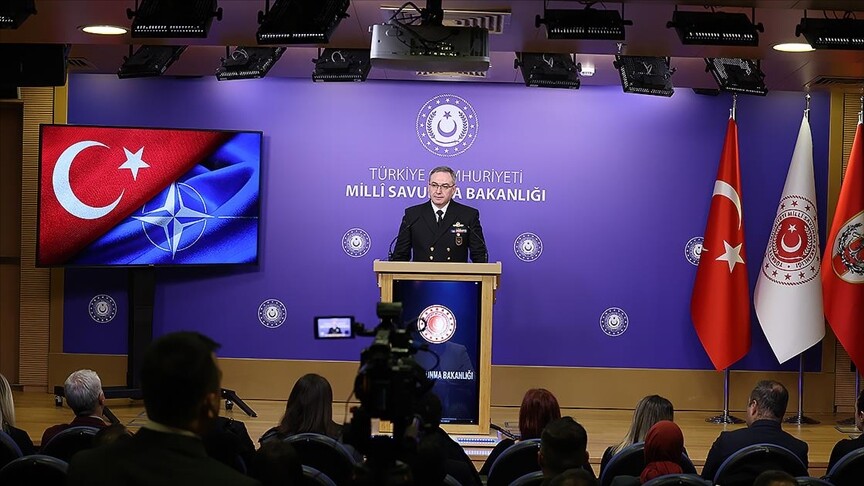 Türkiye Milli Savunma Bakanlığında basın bilgilendirme toplantısı yapıldı