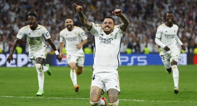 Real Madrid 3 dakikada finalde