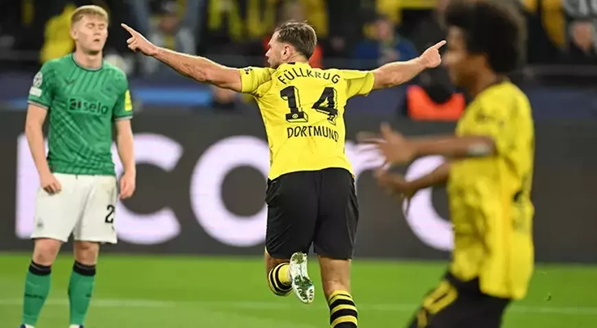 Borussia Dortmund evinde Newcastle United'ı 2 golle yendi