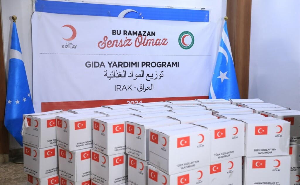 Türk Kızılay'dan Erbil'de ihtiyaç sahibi ailelere ramazan yardımı
