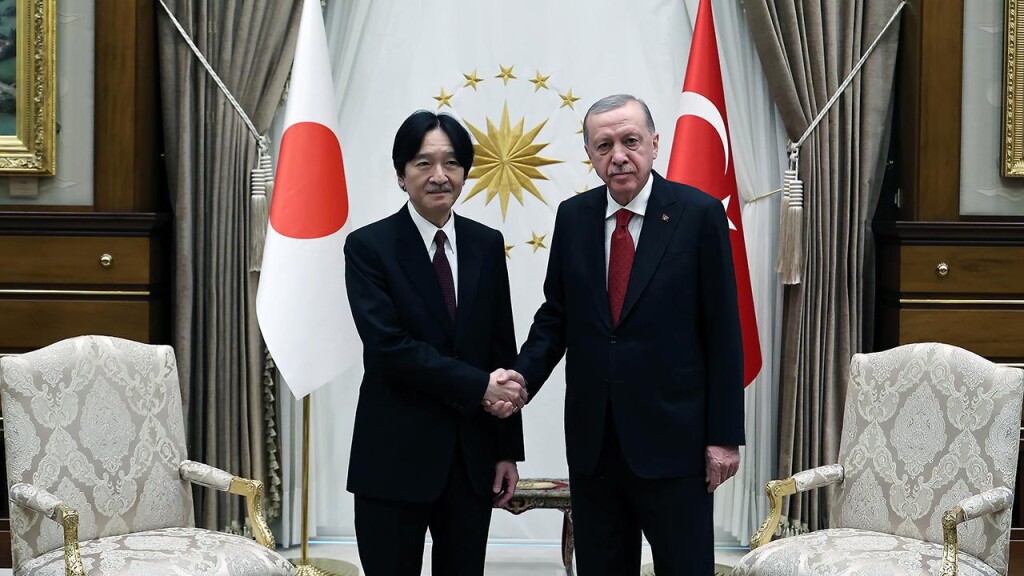 Türkiye Cumhurbaşkanı Erdoğan, Japonya Veliaht Prensi Akshino ile görüştü