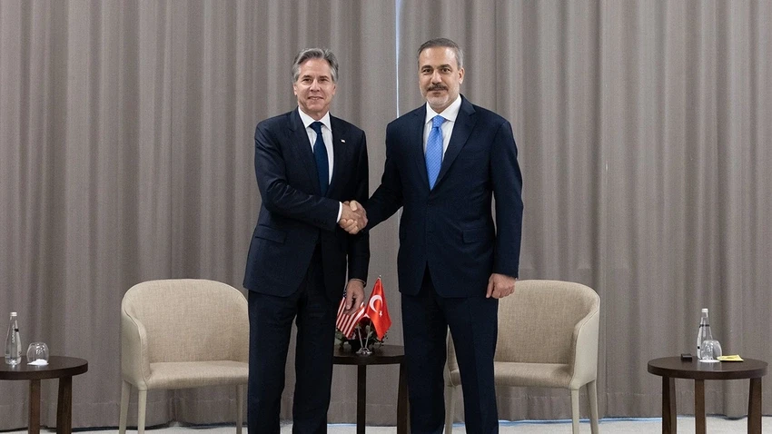 Bakan Fidan, ABD Dışişleri Bakanı Blinken ile görüştü