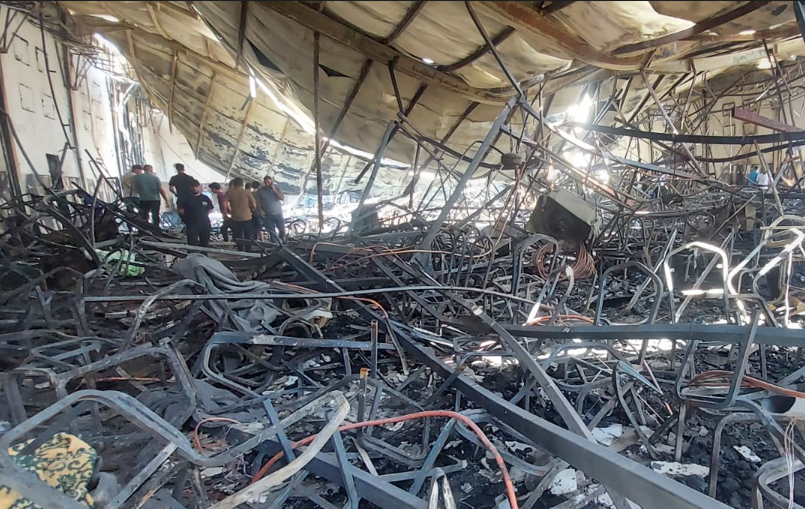 Musul’daki düğün salonu yangınında yaralananlardan 4 kişi tedavi için Türkiye’ye gönderildi