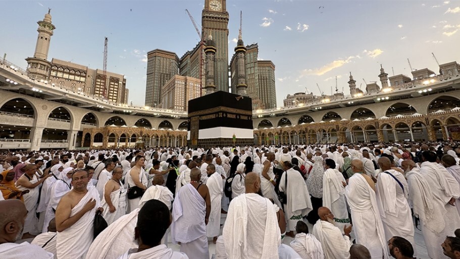Suudi Arabistan: Şu ana kadar hac için bir milyondan fazla kişi geldi