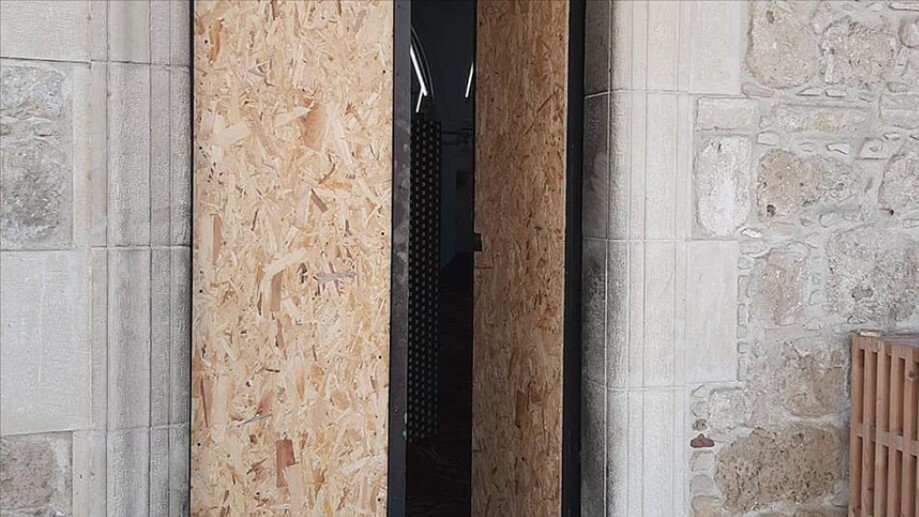 Kıbrıs Rum kesimindeki camiye molotofkokteyli saldırısı düzenlendi